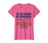Les Maîtres de l'univers : Révélation : J'Ai Le Pouvoir T-Shirt, Femme, Rose Chiné, 3XL