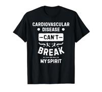 Les Maladies cardiovasculaires ne Peuvent Pas briser Mon Esprit T-Shirt Graphique avec Valeur