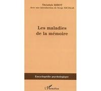 Les maladies de la mémoire - Théodule Ribot - L'harmattan - broché - Essai