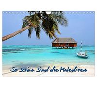 Les Maldives sont si belles, Version française (Calendrier mural 2026 DIN A4 portrait), Calendrier CALVENDO mensuel