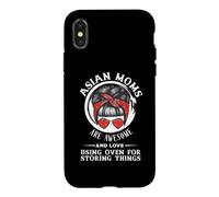 Les Mamans asiatiques sont géniales et adorent Utiliser Le Four pour Ranger des Choses Coque pour iPhone X/XS