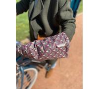 Manchons de vélo pour guidon courbé Suzon et Suzette - aubergine / Unique