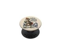 Les manigances de Noël de Funny Frog Knight PopSockets PopGrip Adhésif