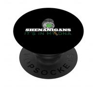 Les manigances sont inscrites dans Mon ADN. C'est drôle, la Chance pour la Saint-Patrick PopSockets PopGrip Adhésif