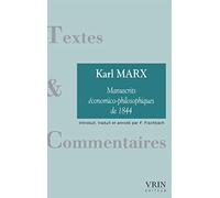 Les manuscrits économico-philosophiques de 1844