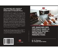 Les Marches Des Capitaux Dans Le Contexte Indien - Problemes Et Perspectives