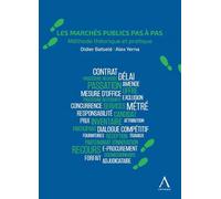 Les marches publics pas a pas - YERNA A. BATSELE D. - Anthemis - broché - Etude
