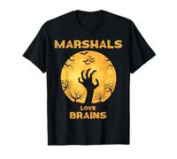 Les maréchaux Love Brains pour Halloween T-Shirt