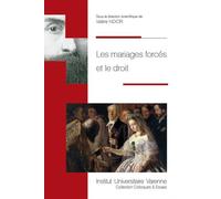 Les mariages forces et le droit - Valère Ndior - Fondation Varenne - broché - Etude