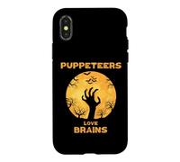 Les marionnettistes Aiment Les Cerveaux d'halloween Coque pour iPhone X/XS
