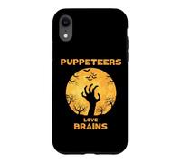 Les marionnettistes Aiment Les Cerveaux d'halloween Coque pour iPhone XR