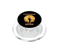 Les marionnettistes Aiment Les Cerveaux d'halloween PopSockets PopGrip pour MagSafe