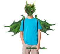 Les Masques d'Animaux Adultes Cagoule Intégrale Dragon Avec Ailes Et Queue