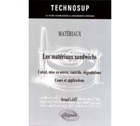 Les Matériaux Sandwich - Calcul, Mise En Oeuvre, Contrôle, Dégradations - Cours Et Applications