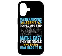 Les mathématiciens ne sont Pas des Gens Qui trouvent Les mathématiques faciles Coque pour iPhone 17