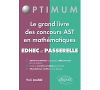 Les mathématiques aux concours Passerelle, Edhec, Ast1 - Hédi Joulak - Ellipses - broché - Scolaire / Universitaire
