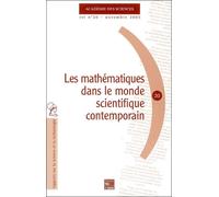 Les mathématiques dans le monde scientifique contemporain - Academie Des Sc - Technique Et Documentation - broché - Etude
