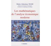 Les mathématiques de l'analyse économique moderne