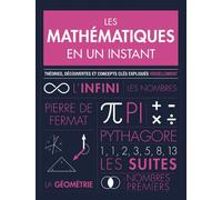Les mathématiques en un instant - Théories, découvertes et concepts clés expliqués visuellement - Paul Parsons - Contre-Dires - broché - Essai