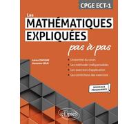 Les Mathématiques Expliquées Pas À Pas Cpge Ect-1