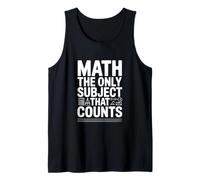 Les mathématiques, la Seule matière Qui Compte, drôle de Professeur Débardeur