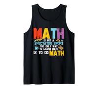 Les mathématiques ne sont Pas Un Sport de spectateurs, Professeur de mathématiques Amusant Débardeur