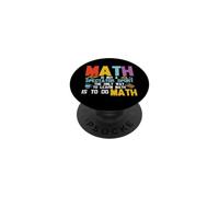 Les mathématiques ne sont Pas Un Sport de spectateurs, Professeur de mathématiques Amusant PopSockets PopGrip Adhésif