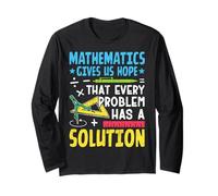 Les mathématiques nous donnent l'espoir que chaque problème a une solution Manche Longue