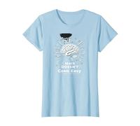 Les mathématiques sont Difficiles, mais Vous Aussi Inspirer Le Pouvoir cérébral T-Shirt, Femme, Bleu Céleste, XL