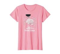 Les mathématiques sont Difficiles, mais Vous Aussi Inspirer Le Pouvoir cérébral T-Shirt, Femme, Rose, S
