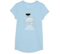 Les mathématiques sont Difficiles, mais Vous Aussi Inspirer Le Pouvoir cérébral T-Shirt, Fille, Bleu Céleste, L