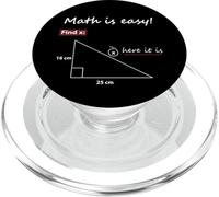 Les mathématiques sont faciles à trouver X PopSockets PopGrip pour MagSafe