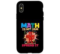 Les mathématiques sont ma Confiture préférée et Je suis là pour la répandre Coque pour iPhone X/XS