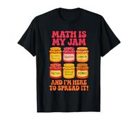 Les mathématiques sont Mon domaine et Je suis là pour Les Diffuser. Professeur de mathématiques Groovy T-Shirt