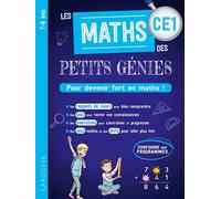 Les MATHS des PETITS GENIES : Tout le CE1 - Collectif - Larousse - broché - Scolaire / Universitaire