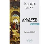 Les maths en tête : Analyse