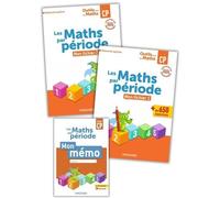 Les Maths Par Période Cp - Pack 3 Volumes : Mon Fichier 1 & 2 + Mon Mémo - Edition 2025