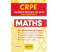 Les maths pour le concours de professeur des écoles - Marc Bredonse - Ellipses - broché - Scolaire / Universitaire