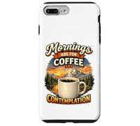 Les Matins sont consacrés au café et à la Contemplation Coque pour iPhone 7 Plus/8 Plus