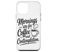 Les Matins sont Faits pour Le Café Et La Contemplation Coque pour iPhone 12 Mini