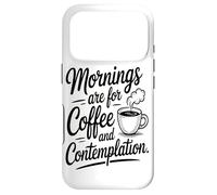 Les Matins sont Faits pour Le Café Et La Contemplation Coque pour iPhone 17 Pro