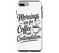 Les Matins sont Faits pour Le Café Et La Contemplation Coque pour iPhone 7 Plus/8 Plus