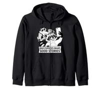 Les Mauvais Choix Font De Bonnes Histoires Citation Sweat à Capuche