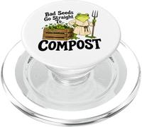 Les Mauvaises graines Vont Directement au Compost PopSockets PopGrip pour MagSafe