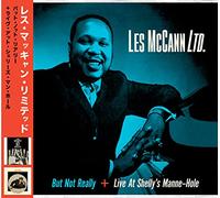 Les Mccann Ltd - But Not Really + Live at Shelly's Manne [Import]