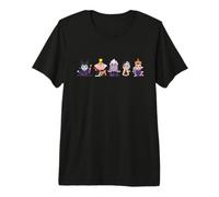 Les méchants de Disney Kawaii Chibi Evil Queens T-shirt haut de gamme