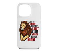 Les médecins ne Peuvent Pas Vous guérir d'être Une bête, Anniversaire d'août de Leo Coque pour iPhone 13 Pro
