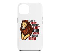 Les médecins ne Peuvent Pas Vous guérir d'être Une bête, Anniversaire d'août de Leo Coque pour iPhone 13