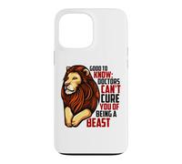 Les médecins ne Peuvent Pas Vous guérir d'être Une bête, Anniversaire d'août de Leo Coque pour iPhone 13 Pro Max