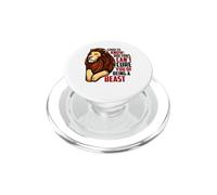 Les médecins ne Peuvent Pas Vous guérir d'être Une bête, Anniversaire d'août de Leo PopSockets PopGrip pour MagSafe